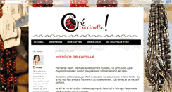 Desktop Screenshot of leblogacoccinelle.blogspot.com