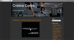 Desktop Screenshot of cristinacortes.blogspot.com