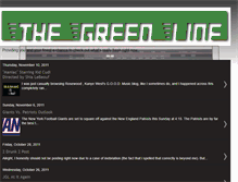 Tablet Screenshot of followthegreenline.blogspot.com