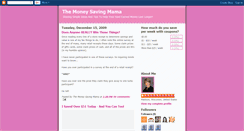 Desktop Screenshot of moneysavingmama.blogspot.com