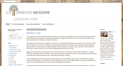 Desktop Screenshot of cottonwoodmeadow.blogspot.com