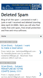 Mobile Screenshot of deletedspam.blogspot.com