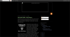 Desktop Screenshot of adrenalineradio.blogspot.com