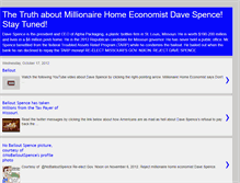 Tablet Screenshot of millionairedavespence.blogspot.com