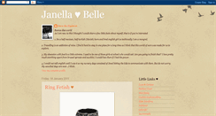 Desktop Screenshot of janella-belle.blogspot.com