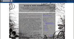 Desktop Screenshot of kudosforhomeschool.blogspot.com