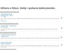 Tablet Screenshot of militaria-kolekcjonerstwo.blogspot.com