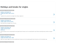 Tablet Screenshot of holidays-and-breaks-for-singles.blogspot.com