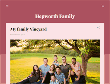 Tablet Screenshot of familyhepworth.blogspot.com