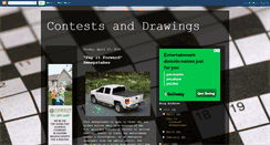 Desktop Screenshot of contestsanddrawings.blogspot.com