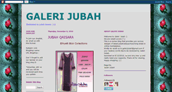 Desktop Screenshot of galerijubah.blogspot.com