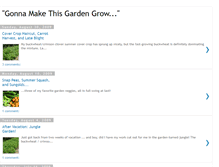 Tablet Screenshot of megansveggiegarden.blogspot.com