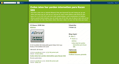 Desktop Screenshot of internettenparakazan53.blogspot.com