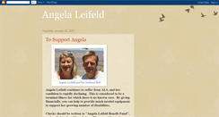 Desktop Screenshot of angelaleifeldbenefit.blogspot.com