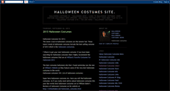 Desktop Screenshot of halloween-costume.blogspot.com