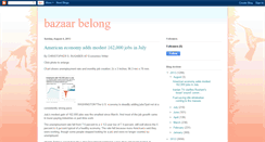 Desktop Screenshot of bazaar-belong.blogspot.com