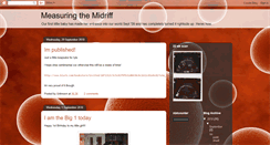 Desktop Screenshot of measuringthemidriff.blogspot.com