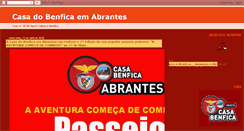 Desktop Screenshot of casabenficaabrantes38.blogspot.com