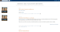 Desktop Screenshot of eroticsexvacationreviews.blogspot.com