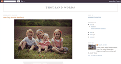 Desktop Screenshot of ourthousandwordphotos.blogspot.com