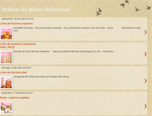 Tablet Screenshot of deliciasdeminasdelicatesse.blogspot.com