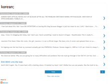 Tablet Screenshot of korean-do.blogspot.com