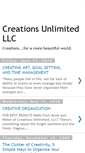 Mobile Screenshot of creationsunlimitedllc.blogspot.com