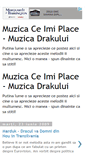 Mobile Screenshot of muzicadrakului.blogspot.com