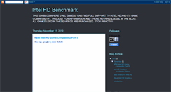 Desktop Screenshot of intelhd.blogspot.com