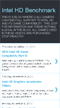 Mobile Screenshot of intelhd.blogspot.com