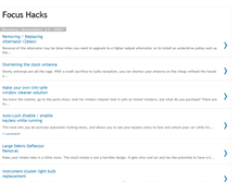 Tablet Screenshot of focus-hacks.blogspot.com