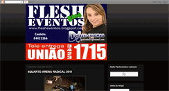 Desktop Screenshot of flesheventos2.blogspot.com