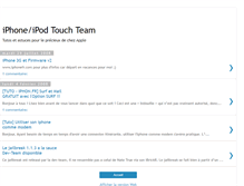 Tablet Screenshot of iphoneteam.blogspot.com