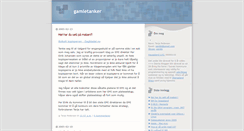 Desktop Screenshot of gamletanker.blogspot.com