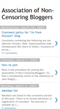 Mobile Screenshot of noncensoringblogs.blogspot.com