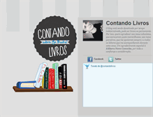 Tablet Screenshot of contandolivros.blogspot.com