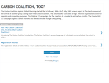 Tablet Screenshot of carboncoalitiontoo.blogspot.com