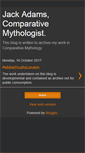 Mobile Screenshot of creativemythology.blogspot.com