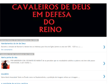 Tablet Screenshot of cavaleirodedios.blogspot.com