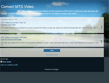 Tablet Screenshot of mtsvideoconvertr.blogspot.com