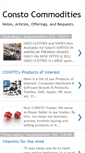 Mobile Screenshot of consto-commodity-trades.blogspot.com