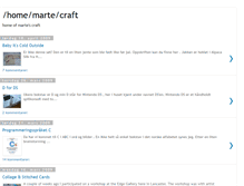 Tablet Screenshot of martescraft.blogspot.com