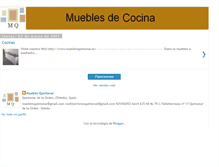 Tablet Screenshot of mueblesdecocinas.blogspot.com