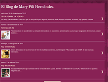 Tablet Screenshot of marypilihernandez.blogspot.com