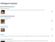 Tablet Screenshot of gillinghamgazetter.blogspot.com