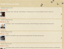 Tablet Screenshot of dailydoseofjack.blogspot.com