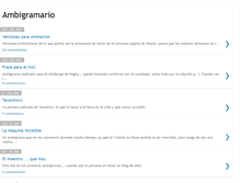 Tablet Screenshot of ambigramario.blogspot.com