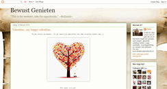 Desktop Screenshot of bewustgenieten.blogspot.com