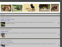 Tablet Screenshot of jacsstable.blogspot.com