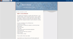 Desktop Screenshot of butsinkorea.blogspot.com